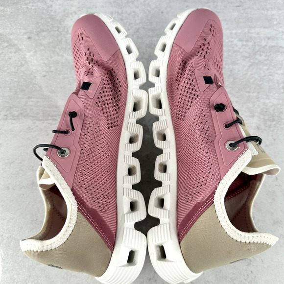 On Cloud 5 Coast Wome's 8.5 Running Shoes Pink Sneakers Athletic - Picture 8 of 11